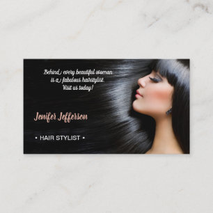 Citas Tarjeta de visita Hair Salon