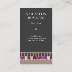 Citas Tarjeta de visita Nail Salon