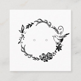 Citas Tarjeta de visualización de Wreath Stud de Woodlan