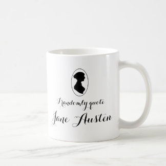 Cito aleatoriamente la taza de café de Jane Austen