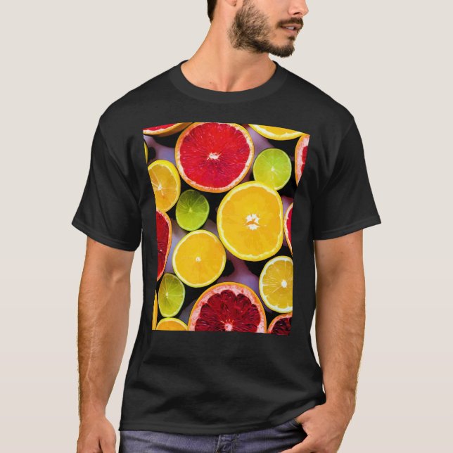 Cítricos Camiseta gráfica (Anverso)