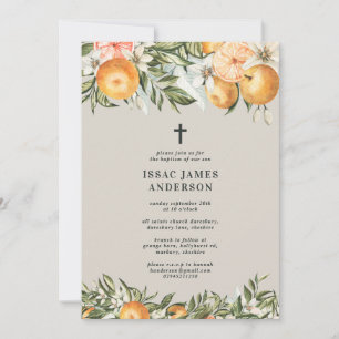 Cítricos, naranja + bautismo floreciente