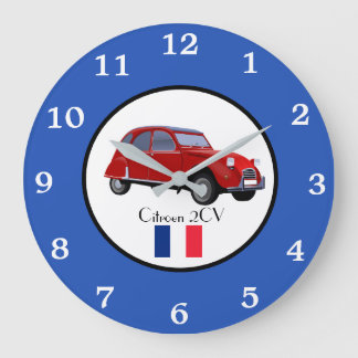 Citroen 2CV reloj de pared