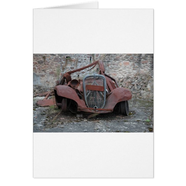 Citroen en Oradour Francia (Frente)