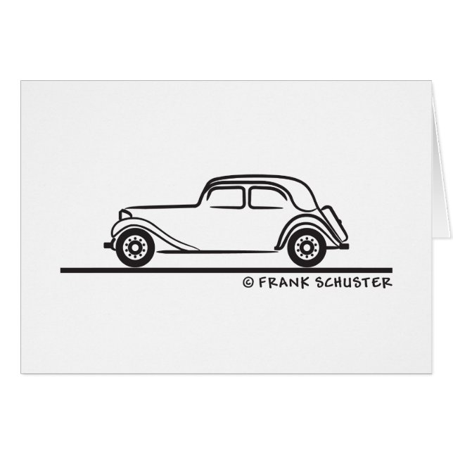 Citroën Traction Avant 15 (Anverso (Horizontal))