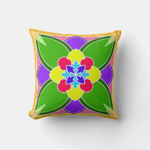 Citrus Breakfast Reversible Cojín decorativo