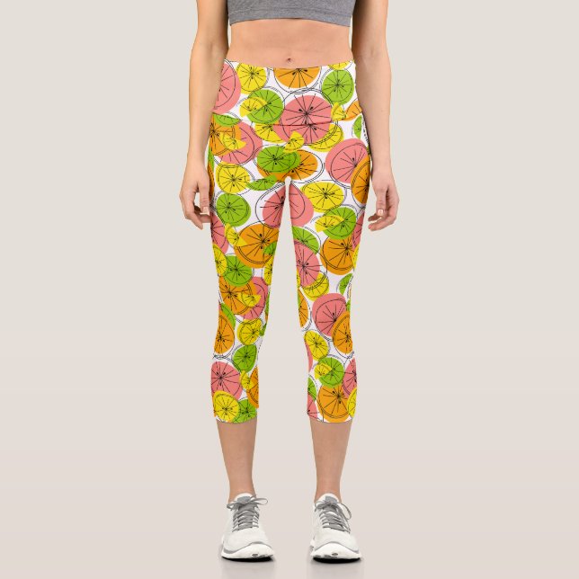 Citrus Capri Leggings (Anverso)