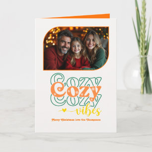 Citrus Cheer Cosy Vibes Retro Navidad Foto