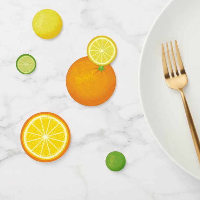 Citrus Fruits Confetti (Grupo)