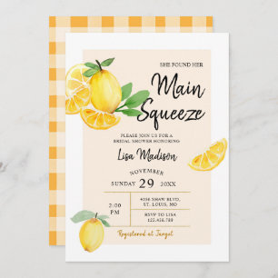 Citrus Lemon principal chileze Invitación a la duc