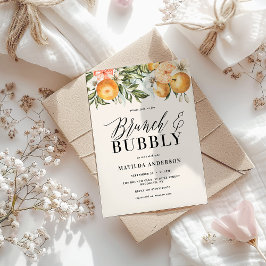 Citrus, naranja + brunch de flor y burbuja