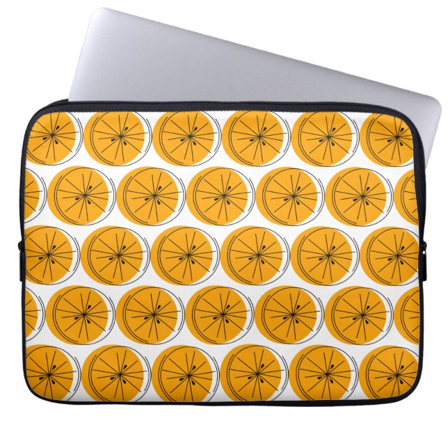 Citrus Naranja Múltiple funda para portátil (Frente)
