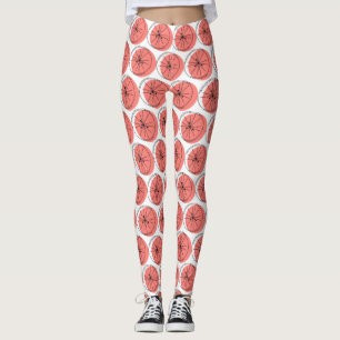 Citrus Pink Multi Leggings