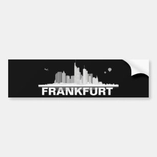 City de Frankfurt horizonte de pegatinas de