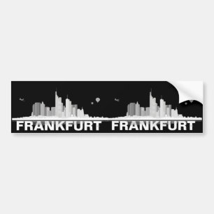 City de Frankfurt horizonte de pegatinas de