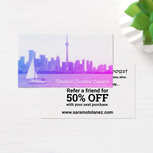 City Skyline Discount Card (Escritorio)