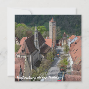 Ciudad antigua de Rothenburg ob der tauber