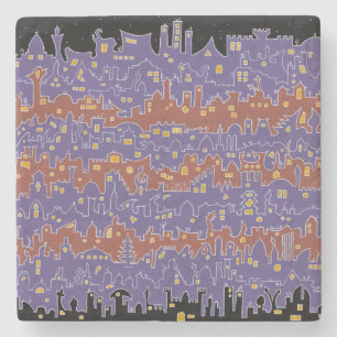 Ciudad Antigua – Sana'a - 2 - Posavasos de Piedra 