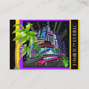 Ciudad Art Deco / Casino / Tarjeta de visita Limo