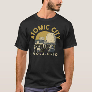 Ciudad atómica - Piqua, camiseta clásica de Ohio
