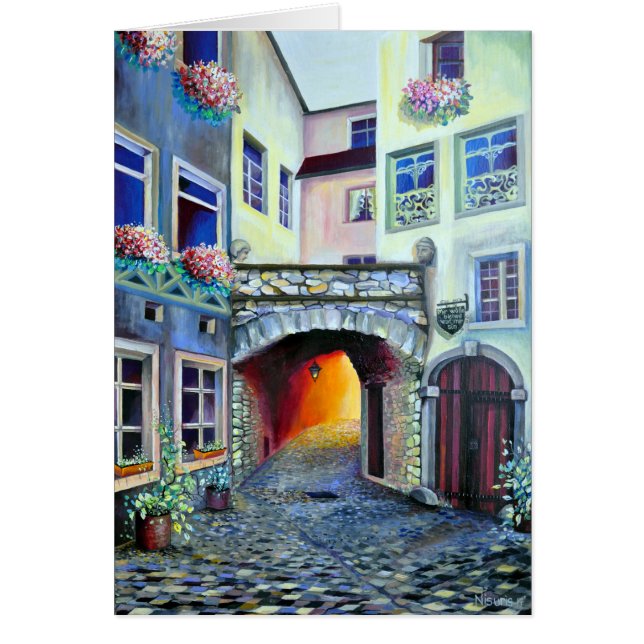 Ciudad bohemia de Luxemburgo (Frente)