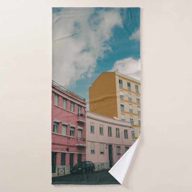 CIUDAD COLORIDA (Toalla de baño)