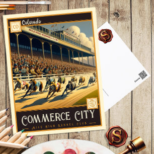 Ciudad de Comercio, Colorado Postal de época