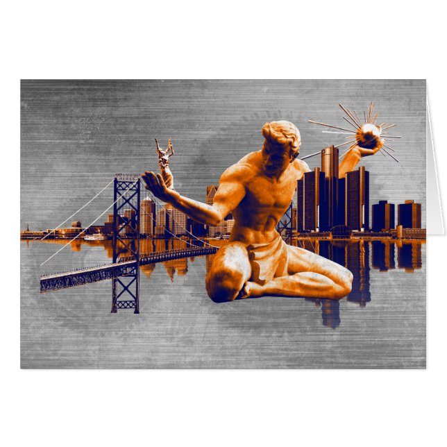 Ciudad de Detroit (Anverso (Horizontal))