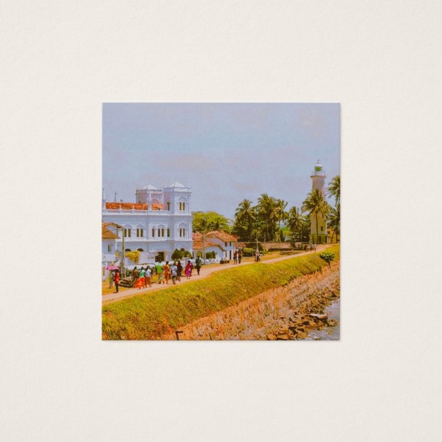 Ciudad de Galle - Costa Sur de Sri Lanka (Anverso)