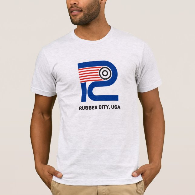 Ciudad de goma, camiseta de los E.E.U.U. (Anverso)