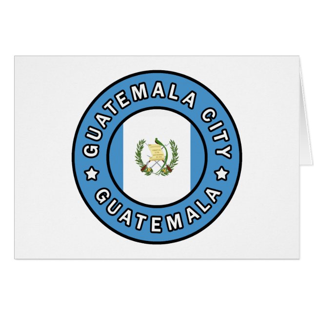 Ciudad de Guatemala Guatemala (Anverso (Horizontal))