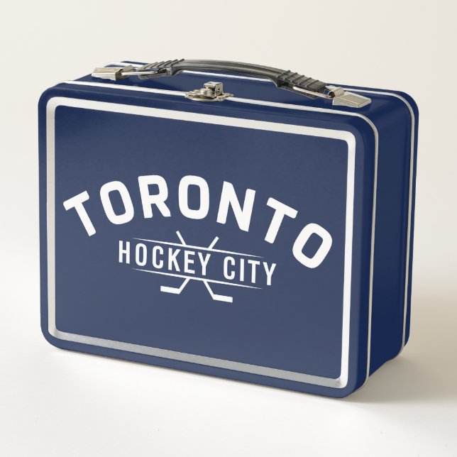 Ciudad de hockey de Toronto - Blue Lunch Box (Anverso)