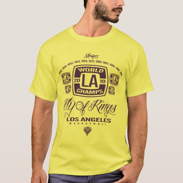 Ciudad de Los Ángeles de la camiseta de los (Anverso)