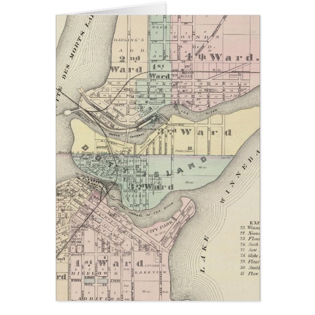 Ciudad de Menasha, ciudad de Neenah (Frente)