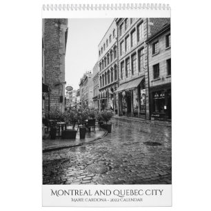 Ciudad de Montreal y Quebec - Calendario Marie Car