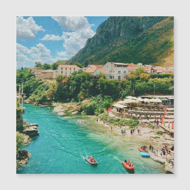 Ciudad de Mostar - Bosnia y Herzegovina (Anverso)