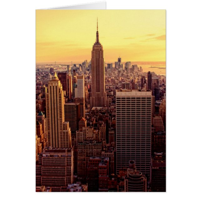 Ciudad de Nueva York con Empire State (Frente)