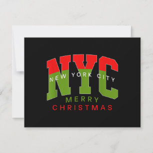 Ciudad de Nueva York Nueva York Feliz Navidad Rega