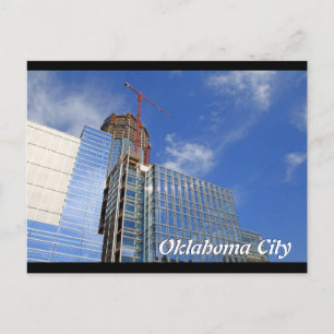 Ciudad de Oklahoma, tarjeta postal de construcción