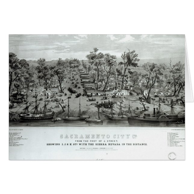 Ciudad de Sacramento, California (Anverso (Horizontal))