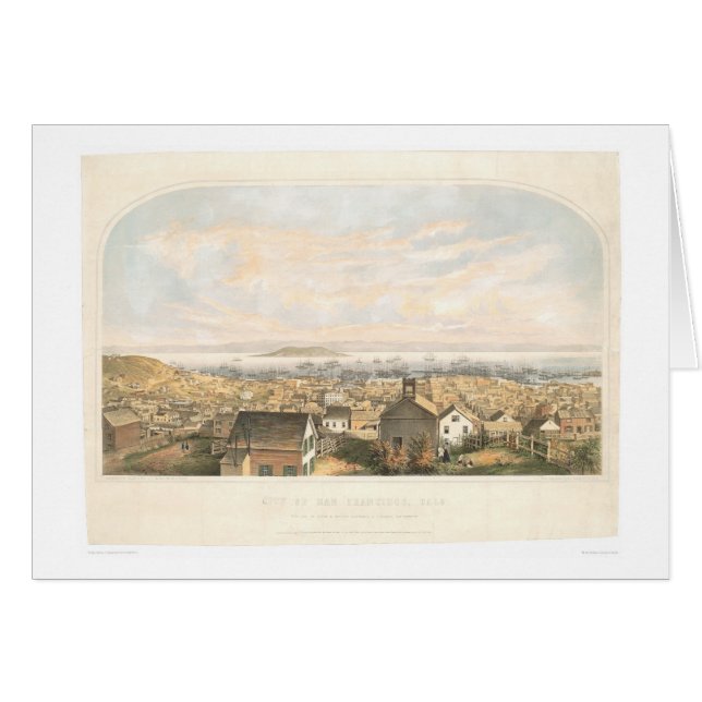 Ciudad de San Francisco, CA 1852 (1065A) (Anverso (Horizontal))