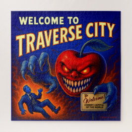 CIUDAD DE TRAVERSE 20 X 20 PUZZLE DE JIGSAW.