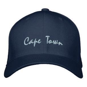 Ciudad del Cabo, Sudáfrica bordó gorras y gorras