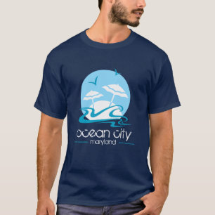 Ciudad del océano, camiseta de Maryland