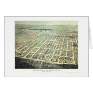 Ciudad del puerto del huevo, mapa panorámico de N