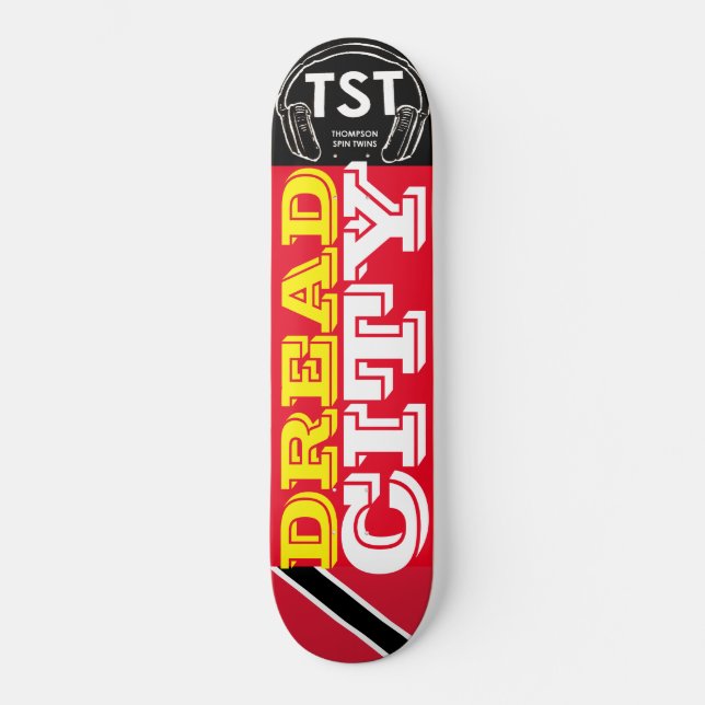 CIUDAD DREAD Patineta (Anverso)
