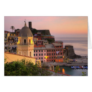 Ciudad en la ladera de Vernazza por la tarde, Cinq