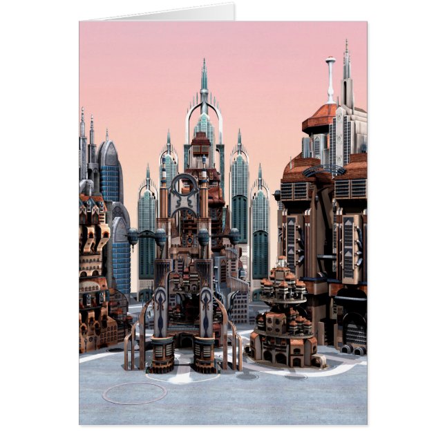 Ciudad futurista (Frente)