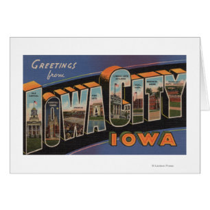 Ciudad Iowa, Iowa - Escenas de letras grandes