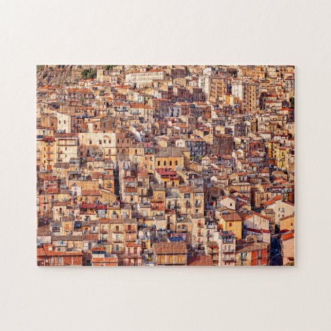 Ciudad Italiana Casas Rompecabezas (Horizontal)